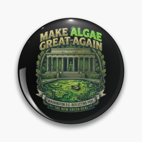 Item preview, Make Algae Great Again, New Green Deal Parody designed and sold by To101ARt.
