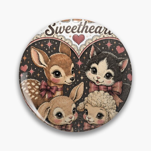 Item preview, Deadly Sweetheart Vintage designed and sold by Wild Rose Oddities.