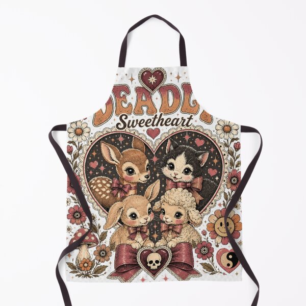 Item preview, Deadly Sweetheart Vintage designed and sold by Wild Rose Oddities.