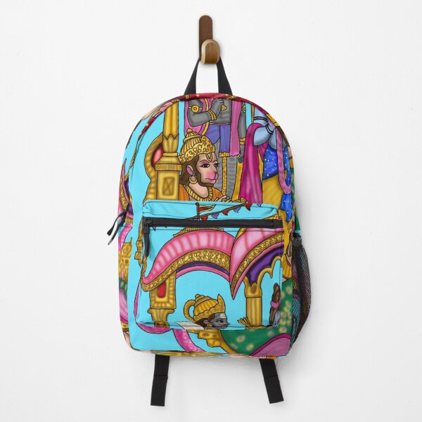 Item preview, Lord Sita Ram in Pushpak Vimana Artwork | Divine Hindu Digital Painting designed and sold by Harshit_Digital_Arts.
