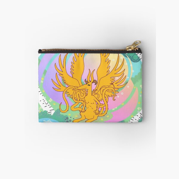 Item preview, Golden Winged Horned Beast Rainbow designed and sold by Aboulkorom.