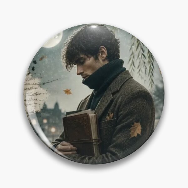 Item preview, Poet Aesthetic Melancholic Solitude Journal Literary designed and sold by StickyGuys.
