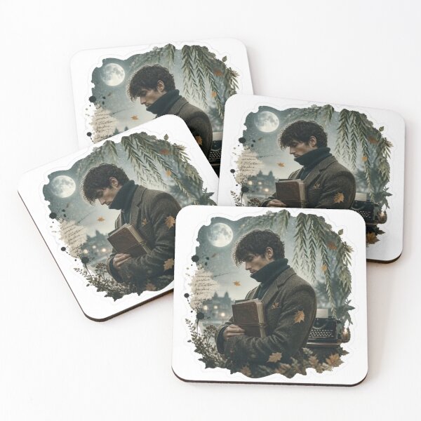 Item preview, Poet Aesthetic Melancholic Solitude Journal Literary designed and sold by StickyGuys.