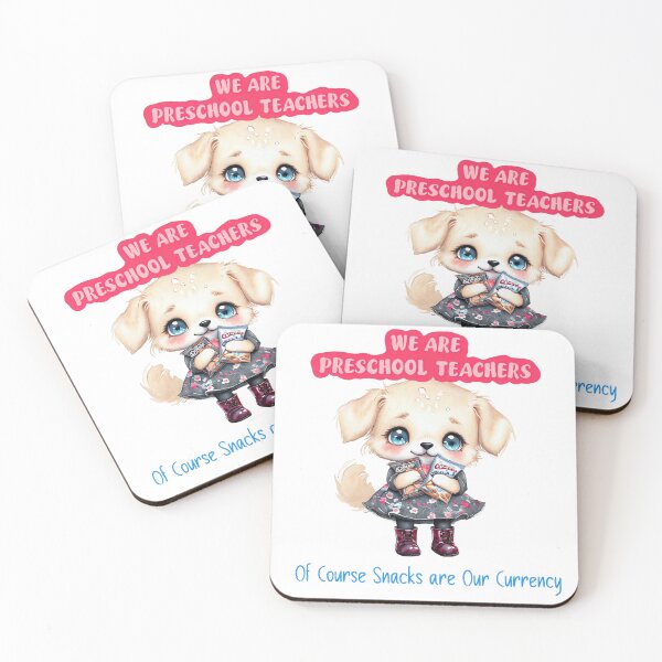 Item preview, We Are Preschool Teachers Snacks Currency designed and sold by ArtisticDesignsbyLinda.