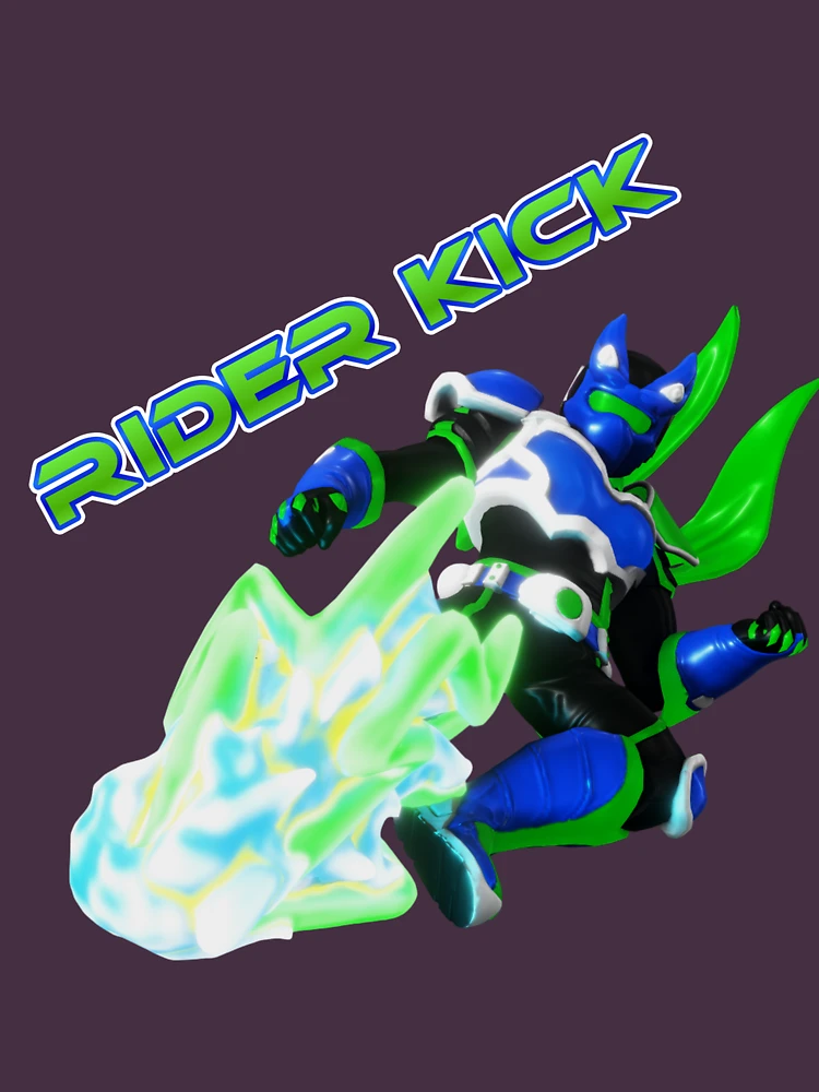 Thumbnail 4 of 4, Relaxed T-Shirt, Kaizen Rider Codex Rider Kick! designed and sold by CVGG-Merch.