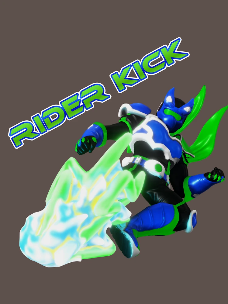 Thumbnail 4 of 4, V-Neck T-Shirt, Kaizen Rider Codex Rider Kick! designed and sold by CVGG-Merch.