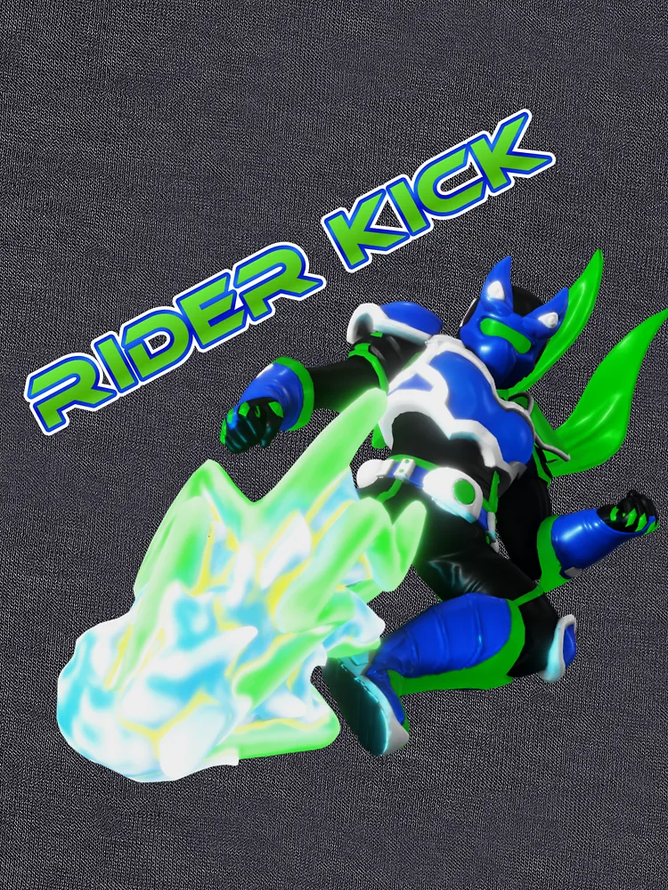Thumbnail 6 of 6, Lightweight Sweatshirt, Kaizen Rider Codex Rider Kick! designed and sold by CVGG-Merch.