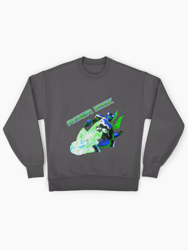 Thumbnail 1 of 6, Premium Oversized Sweatshirt, Kaizen Rider Codex Rider Kick! designed and sold by CVGG-Merch.