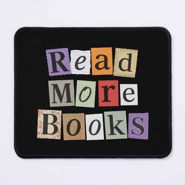 Item preview, Read More Books Vintage Collage Ransom Note Typography designed and sold by NosandEdgy.