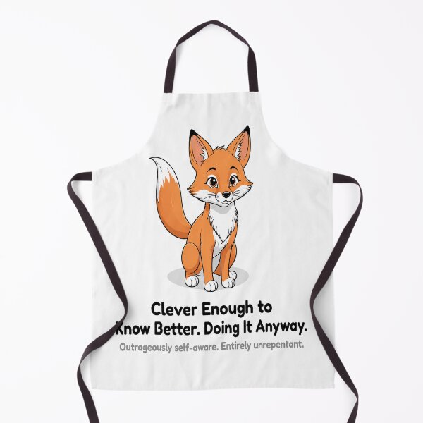Item preview, Fox - Clever enough to know better designed and sold by ThatsMyThingCo.