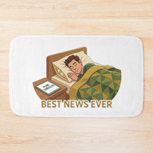 Item preview, Plans Cancelled Best News Ever Funny Introvert designed and sold by Northern Glow Art.