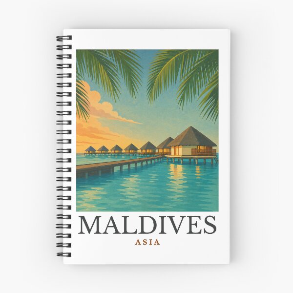 Item preview, Maldives designed and sold by GoodOldVintage.