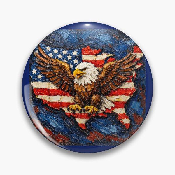 Item preview, American Bald Eagle and the Stars and Stripes Forever designed and sold by Halifaxartguy.