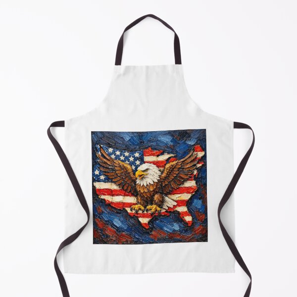 Item preview, American Bald Eagle and the Stars and Stripes Forever designed and sold by Halifaxartguy.