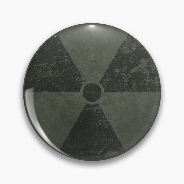 Item preview, Radioactive Symbol Weathered Green designed and sold by GhostlyWorld.