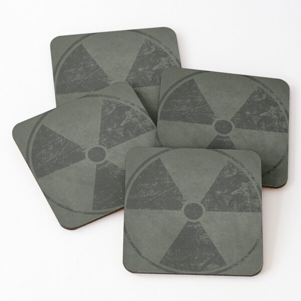 Item preview, Radioactive Symbol Weathered Green designed and sold by GhostlyWorld.