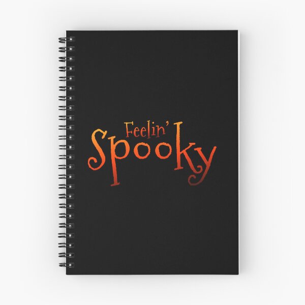 Item preview, Feelin' Spooky Orange Whimsical Text designed and sold by GhostlyWorld.