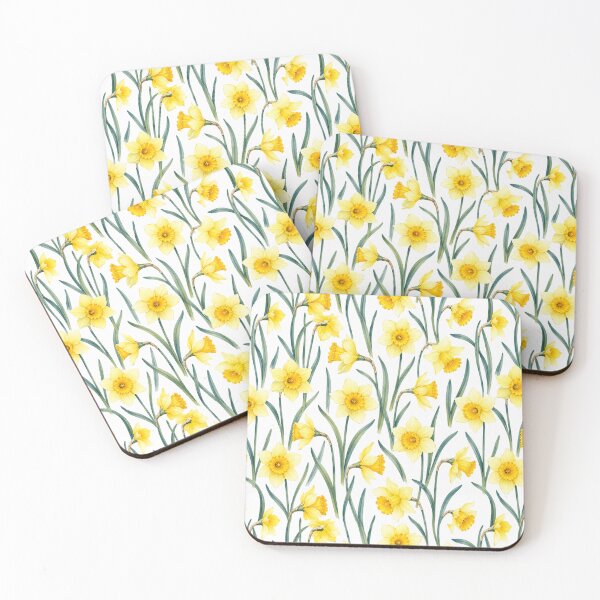 Item preview, Garden Lupin Tower Watercolor Cottage Seamless Pattern designed and sold by Inkworksbyshery.