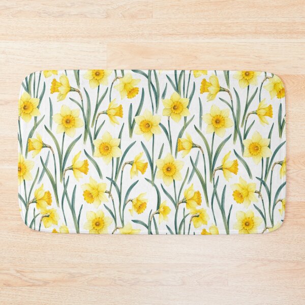 Item preview, Garden Lupin Tower Watercolor Cottage Seamless Pattern designed and sold by Inkworksbyshery.