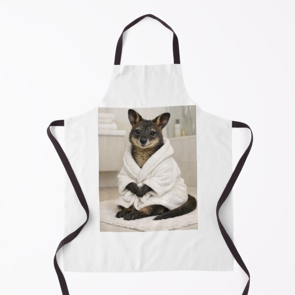 Item preview, Cozy Bathrobe Wallaby designed and sold by Sillytoe.