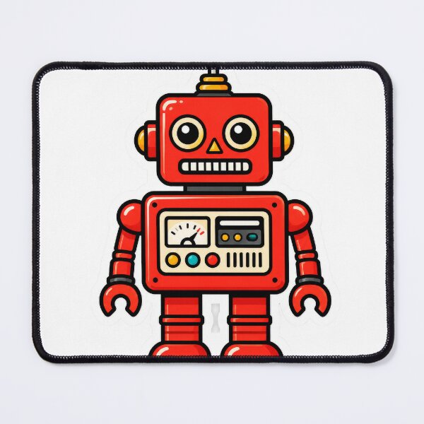Item preview, Red Vintage Robot Toy designed and sold by chapistore.