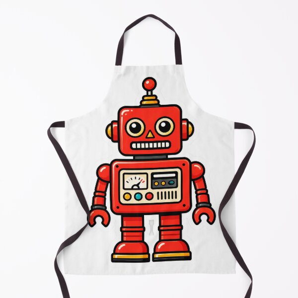 Item preview, Red Vintage Robot Toy designed and sold by chapistore.