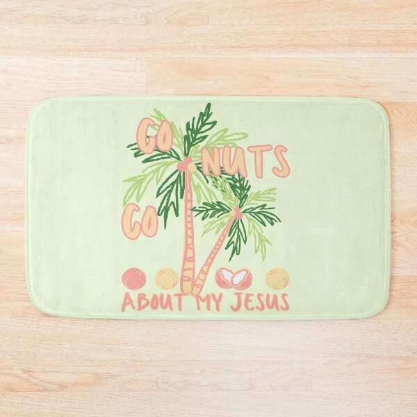 Item preview, Palm Tree Coconuts About Jesus Love Co Co Nuts Tropical Beach Summer  designed and sold by Forevermore.