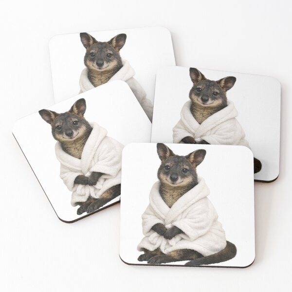 Item preview, Bathrobe Wallaby designed and sold by Sillytoe.