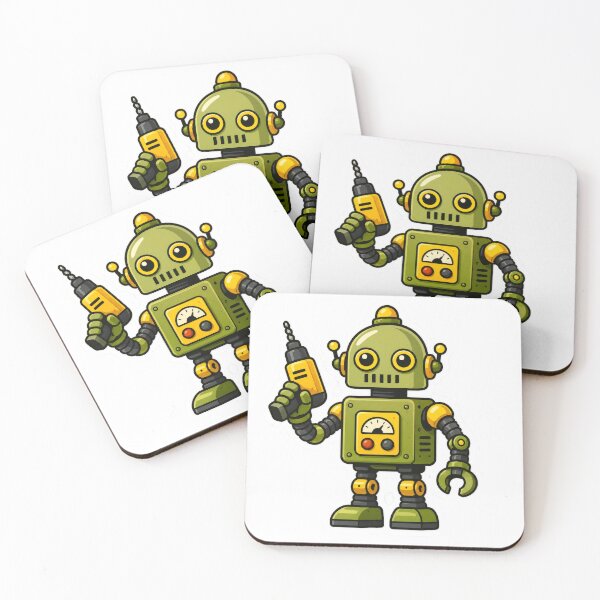 Item preview, Green Worker Vintage Robot Toy designed and sold by chapistore.