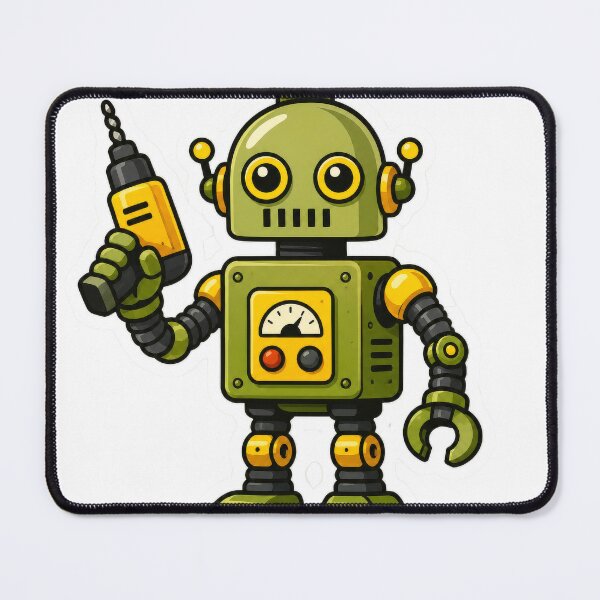 Item preview, Green Worker Vintage Robot Toy designed and sold by chapistore.