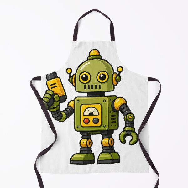 Item preview, Green Worker Vintage Robot Toy designed and sold by chapistore.