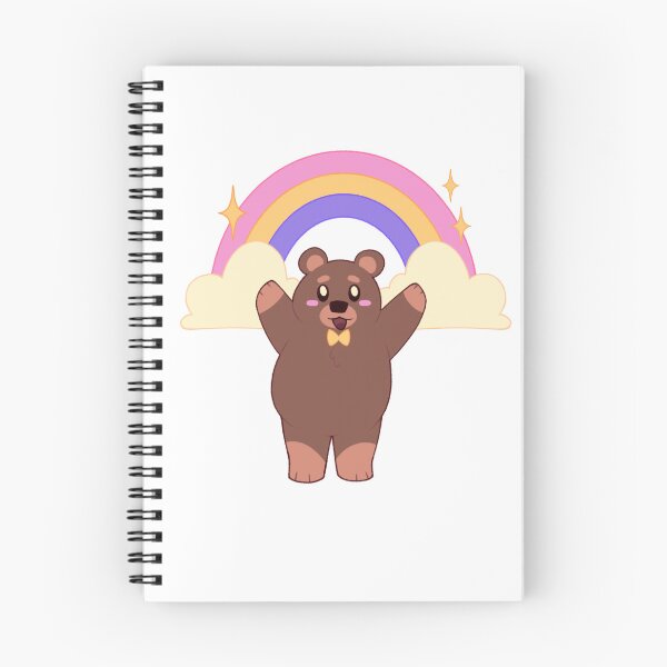 Item preview, Pastel Rainbow Bear designed and sold by SPDraws.