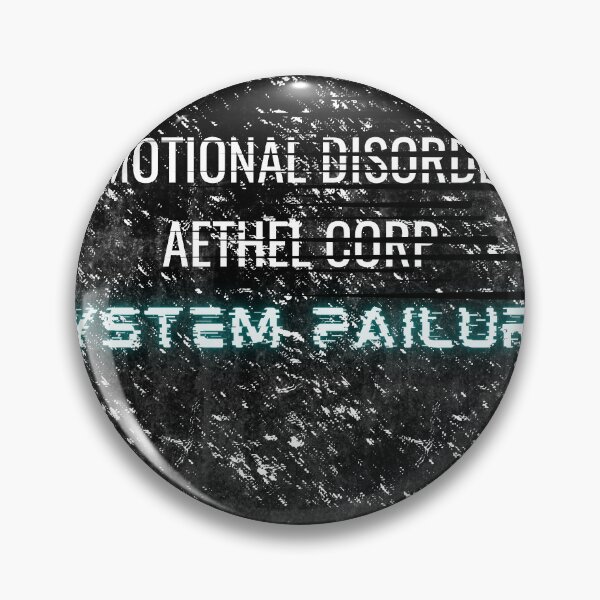 Item preview, Aethel Corp System Failure Emotional Disorder Grunge designed and sold by AethelCorpOff.