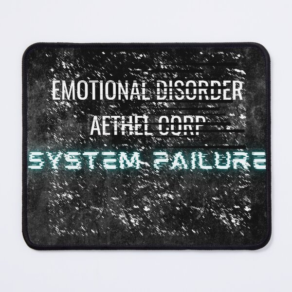 Item preview, Aethel Corp System Failure Emotional Disorder Grunge designed and sold by AethelCorpOff.