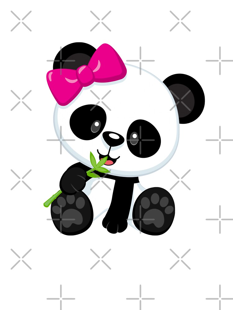 Baby Panda Baby Girl Gift Tee Kids T Shirt By Mdam Redbubble