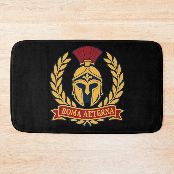Item preview, Roma Aeterna Spartan Helmet – Ancient Rome Laurel Emblem Design designed and sold by Fradikal.