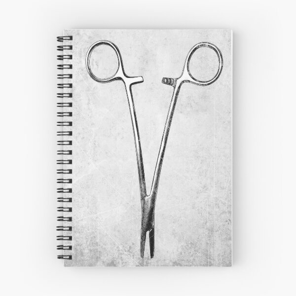 Item preview, Surgical Needle Holder Dark Medical Instrument Anatomy Art designed and sold by Ghoul Enterprises.
