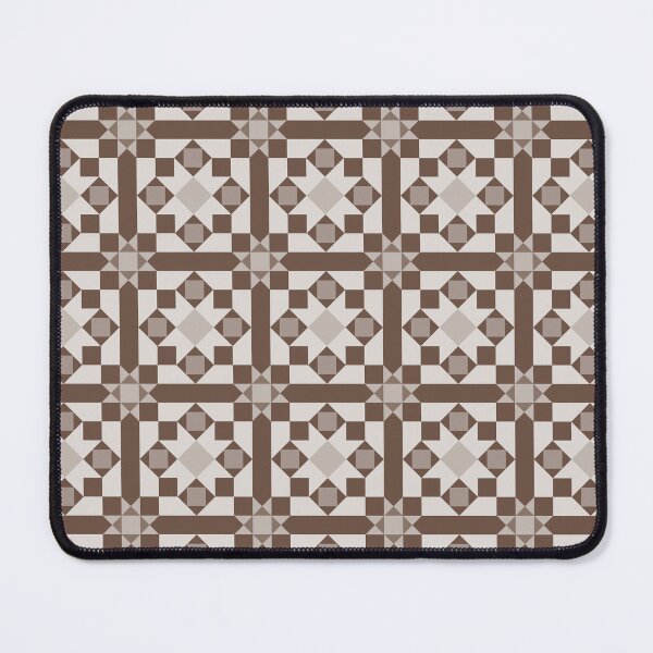 Item preview, Geometric Pattern: Canterbury: Brownstone designed and sold by Red Wolf.