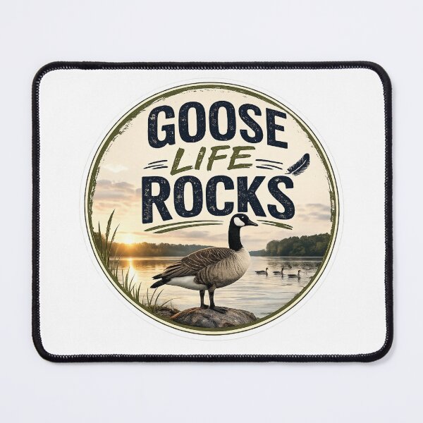 Item preview, Goose Life Rocks | Vintage Canada Goose Nature Design designed and sold by Kimberly Palmer.