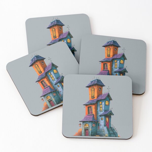 Item preview, Haunted House designed and sold by bubblyrainbow.