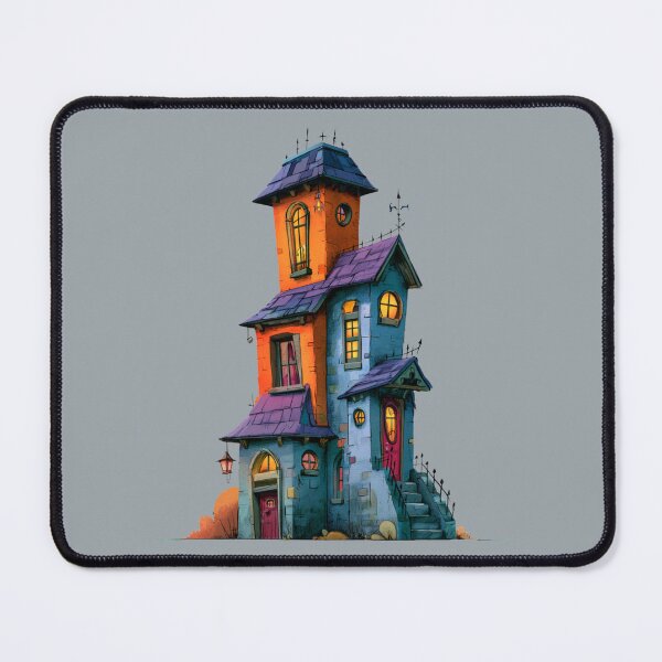 Item preview, Haunted House designed and sold by bubblyrainbow.