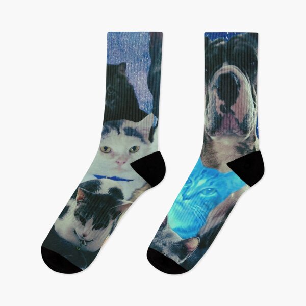 Item preview, Dog In The Galaxy Surrounded By Cats Collage  designed and sold by Cat Haven & Rescue .