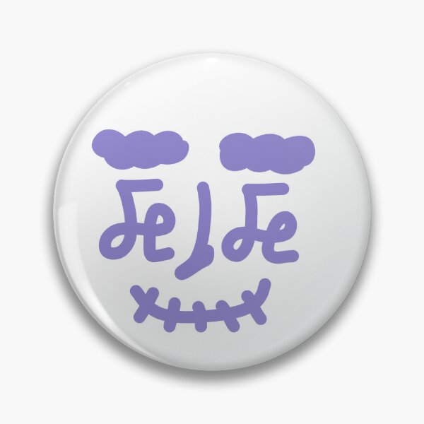 Item preview, Purple Smiley Doodle Face – Minimalist Abstract Character Illustration designed and sold by felipemaldonadoart.