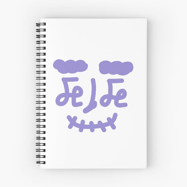 Item preview, Purple Smiley Doodle Face – Minimalist Abstract Character Illustration designed and sold by felipemaldonadoart.
