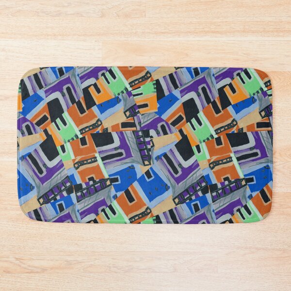 Item preview, San Juan Houses Color-Way 1 Print designed and sold by Michael Mercado Jr. Design.