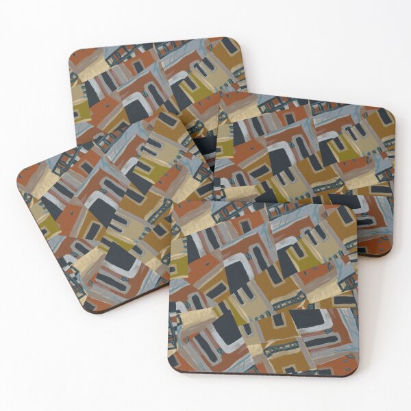 Item preview, San Juan Houses Color-Way 2 Print designed and sold by Michael Mercado Jr. Design.