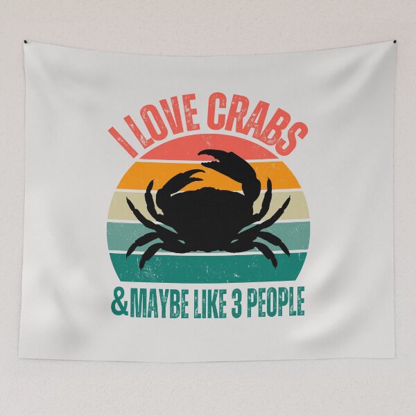 Item preview,   Love crabs and maybe like 3 people designed and sold by erozzz.