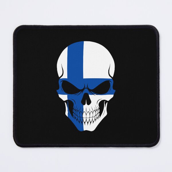 Item preview, Finland Skull Flag designed and sold by JeffBartels.