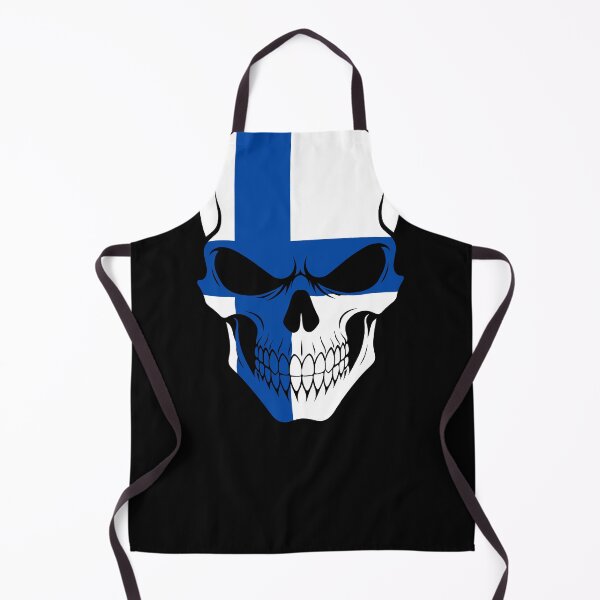 Item preview, Finland Skull Flag designed and sold by JeffBartels.