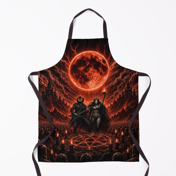Item preview, Headless Horseman Blood Moon Ritual – Gothic Fantasy Halloween Art designed and sold by TheHorsemanRidesAgain.